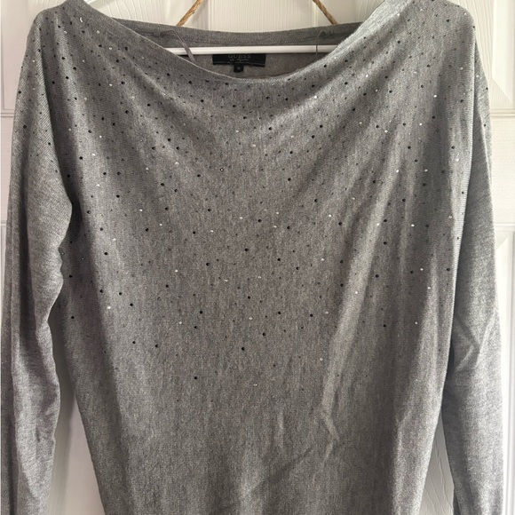 Guess Gray Lightweight Sweater - Picture 2 of 7